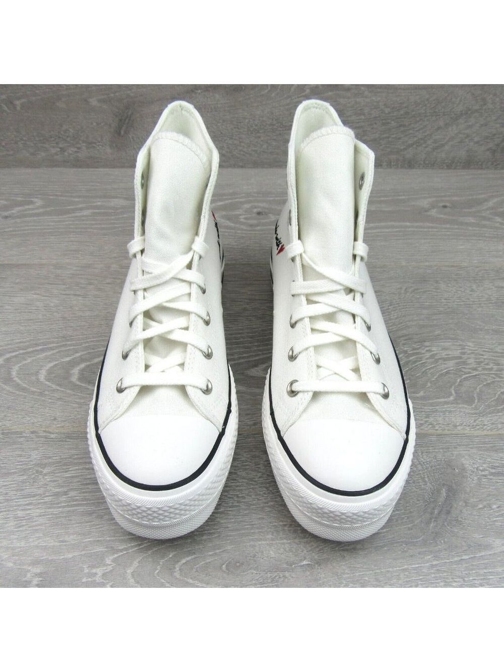 Converse Chuck Taylor All Star HI Lift Made with Love Women's Size 9.5 NEW - Picture 6 of 15